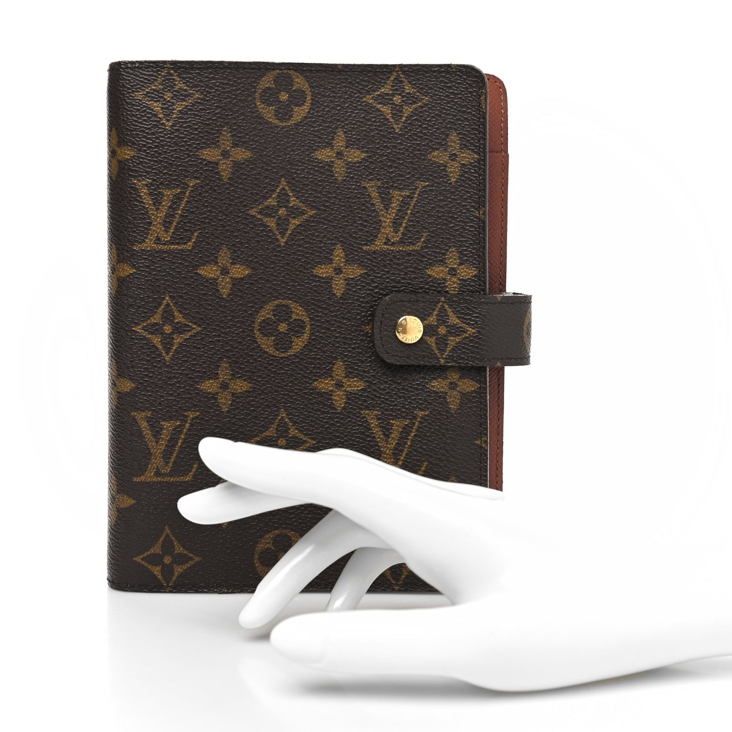 Monogram Medium Ring Agenda Cover