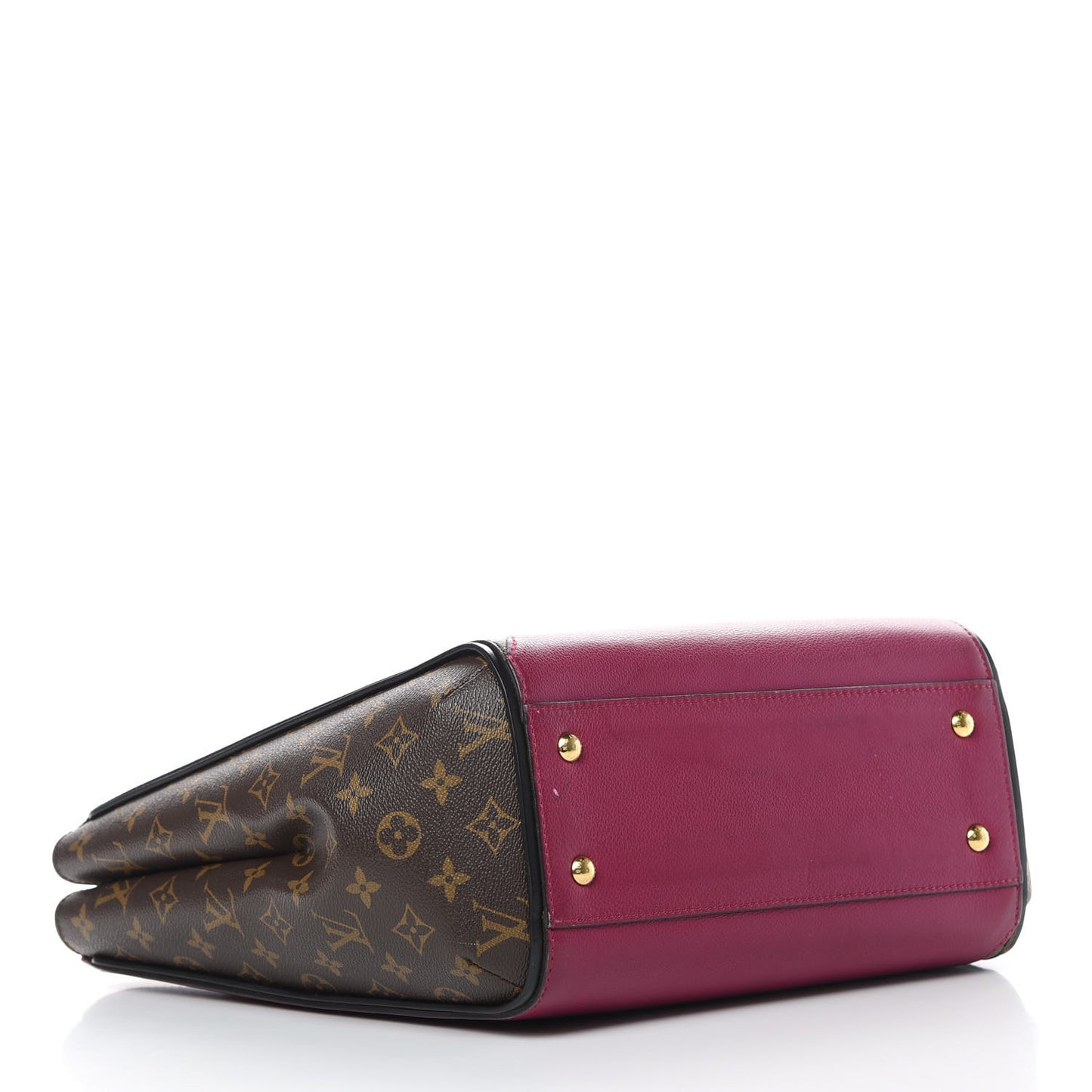 Calfskin Monogram Kimono Tote Grape