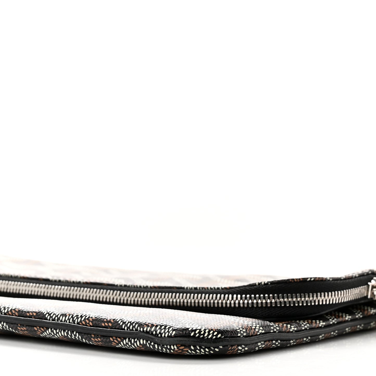 Goyardine Sainte Marie Soft Clutch Black