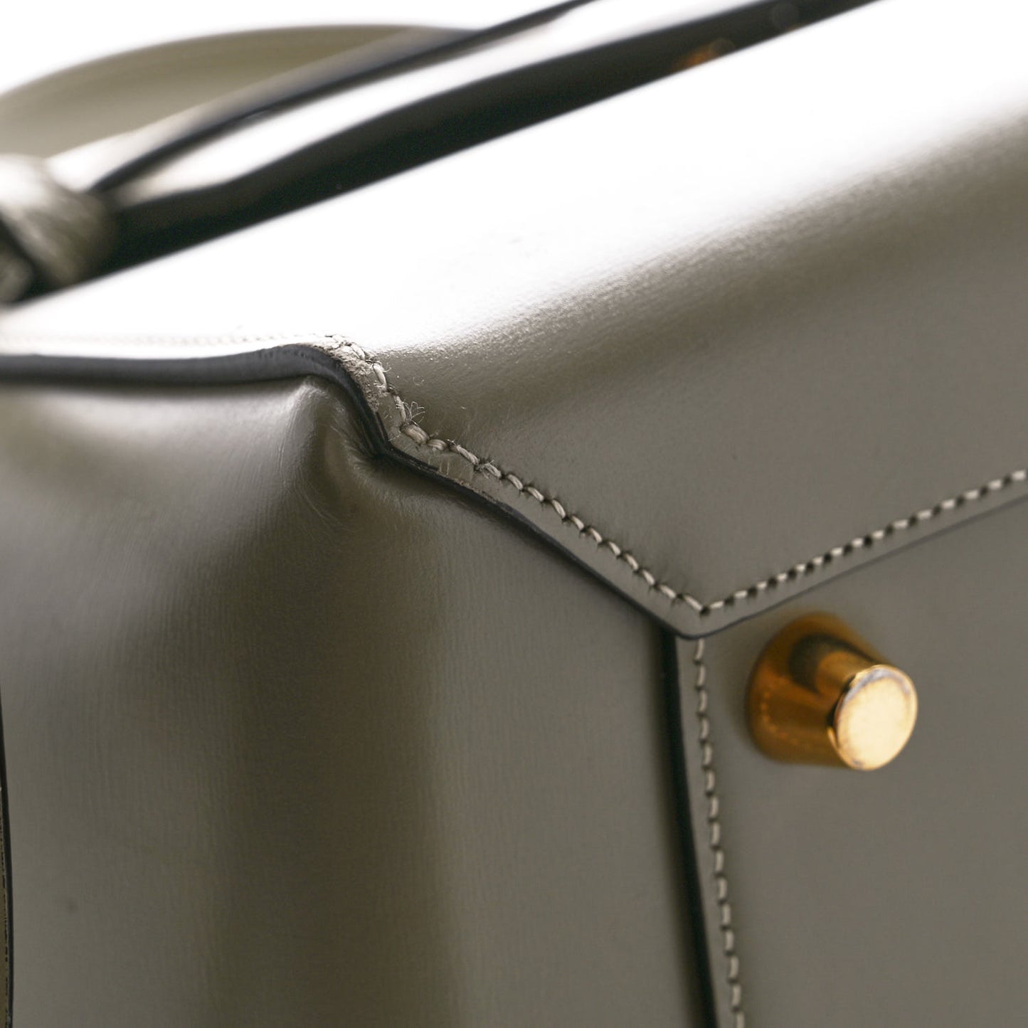 Smooth Calfskin Mini Belt Bag Army Green