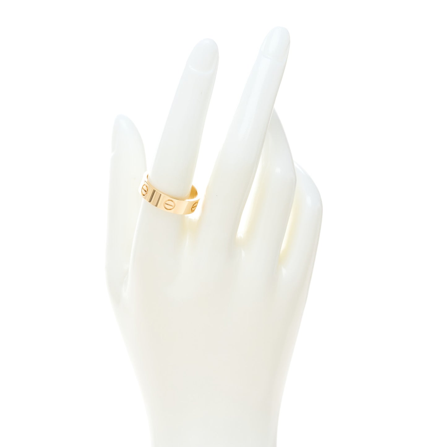 18K Yellow Gold 5.5mm LOVE Ring 58 8.25