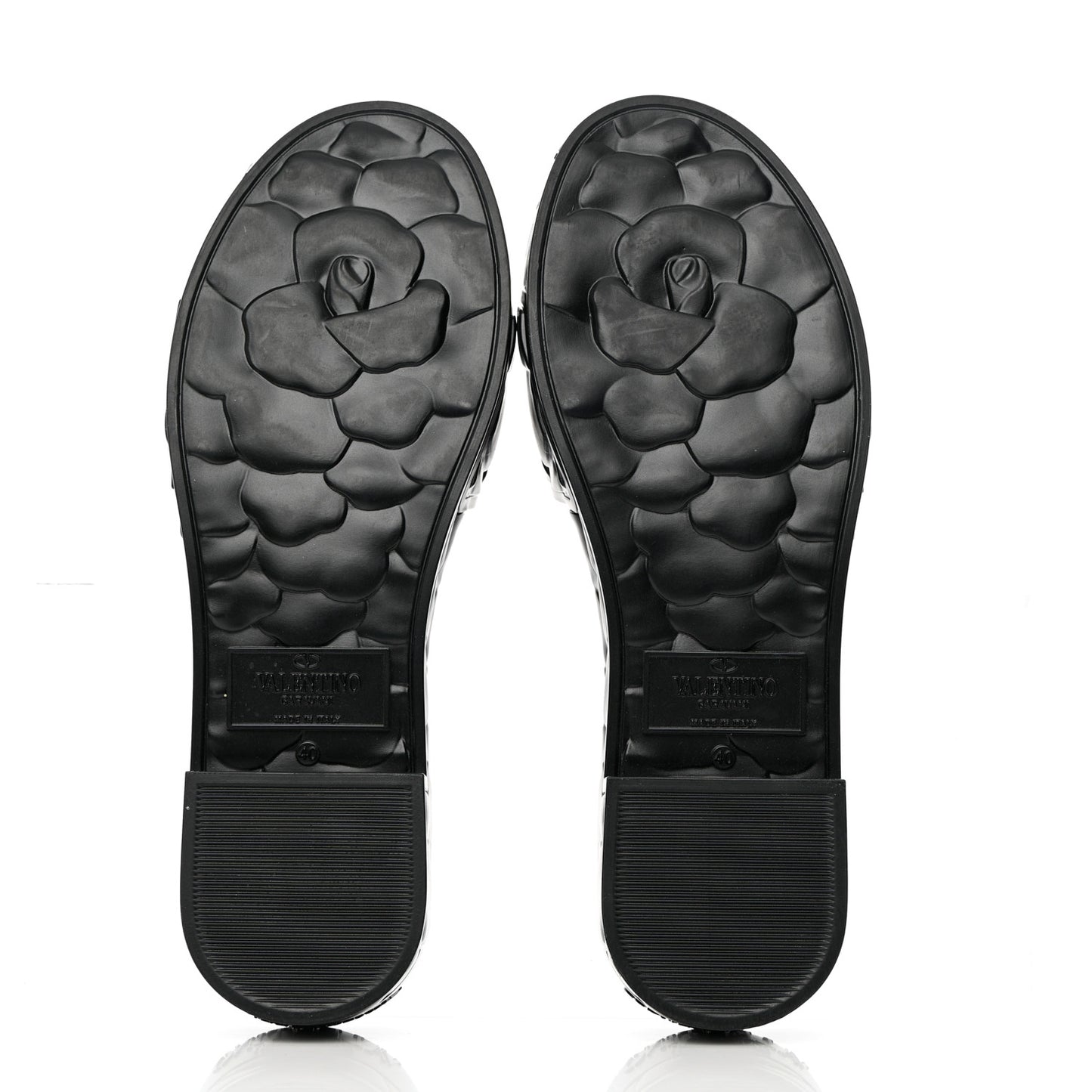 Rubber Atelier 03 Rose Edition 25/40mm Platform Slide Sandals 40 Black