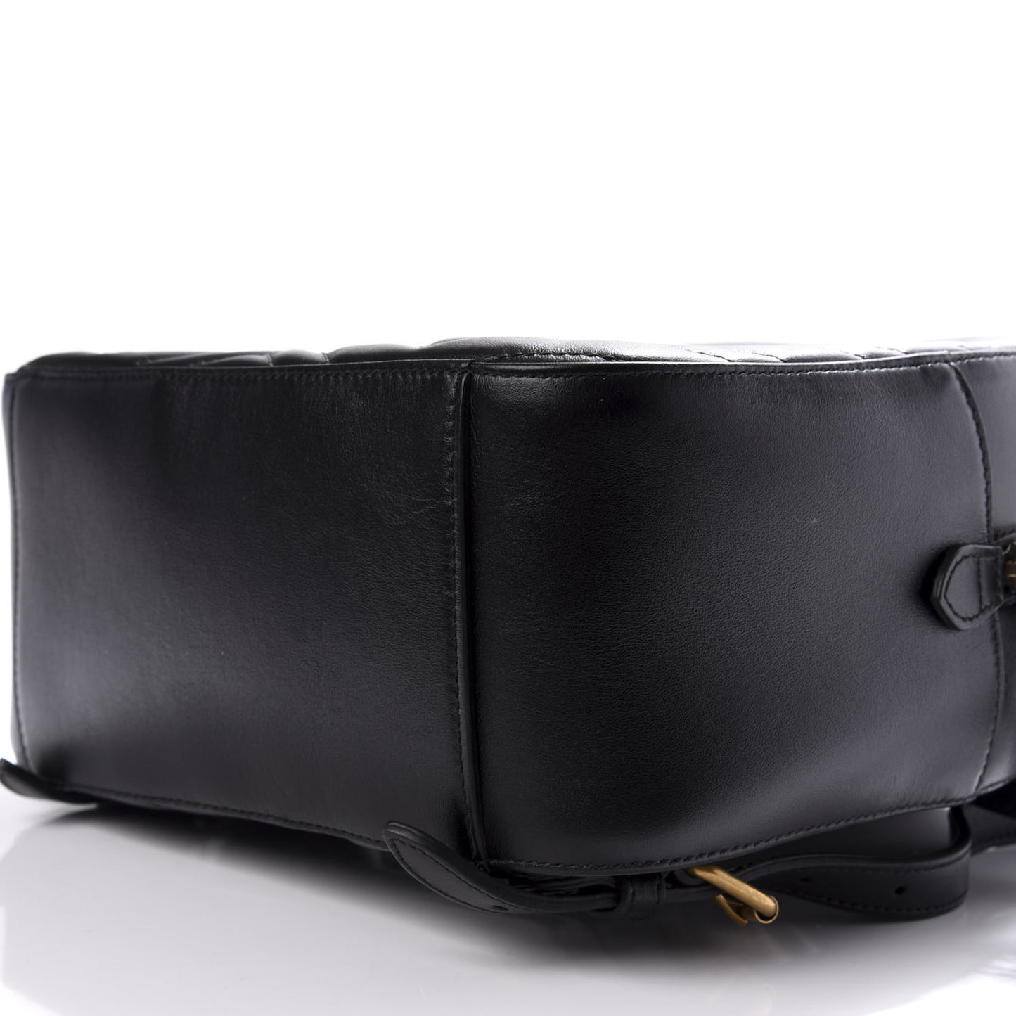 Calfskin Matelasse GG Marmont Dome Backpack Black