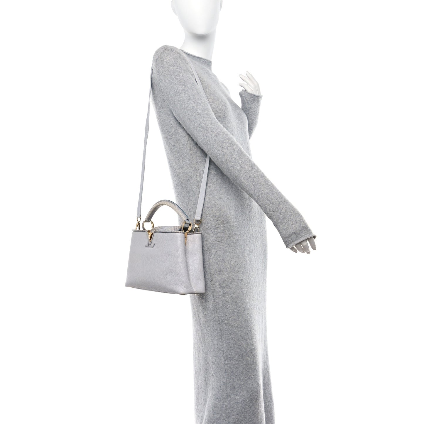 Taurillon Snakeskin Capucines BB