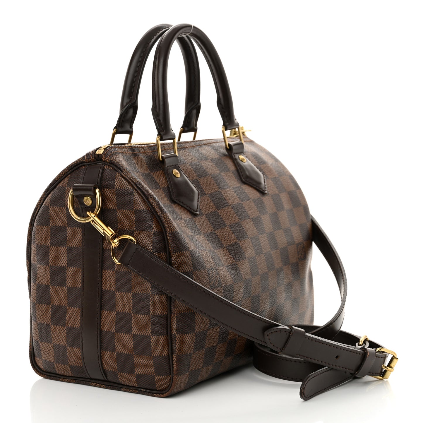 Damier Ebene Speedy Bandouliere 25