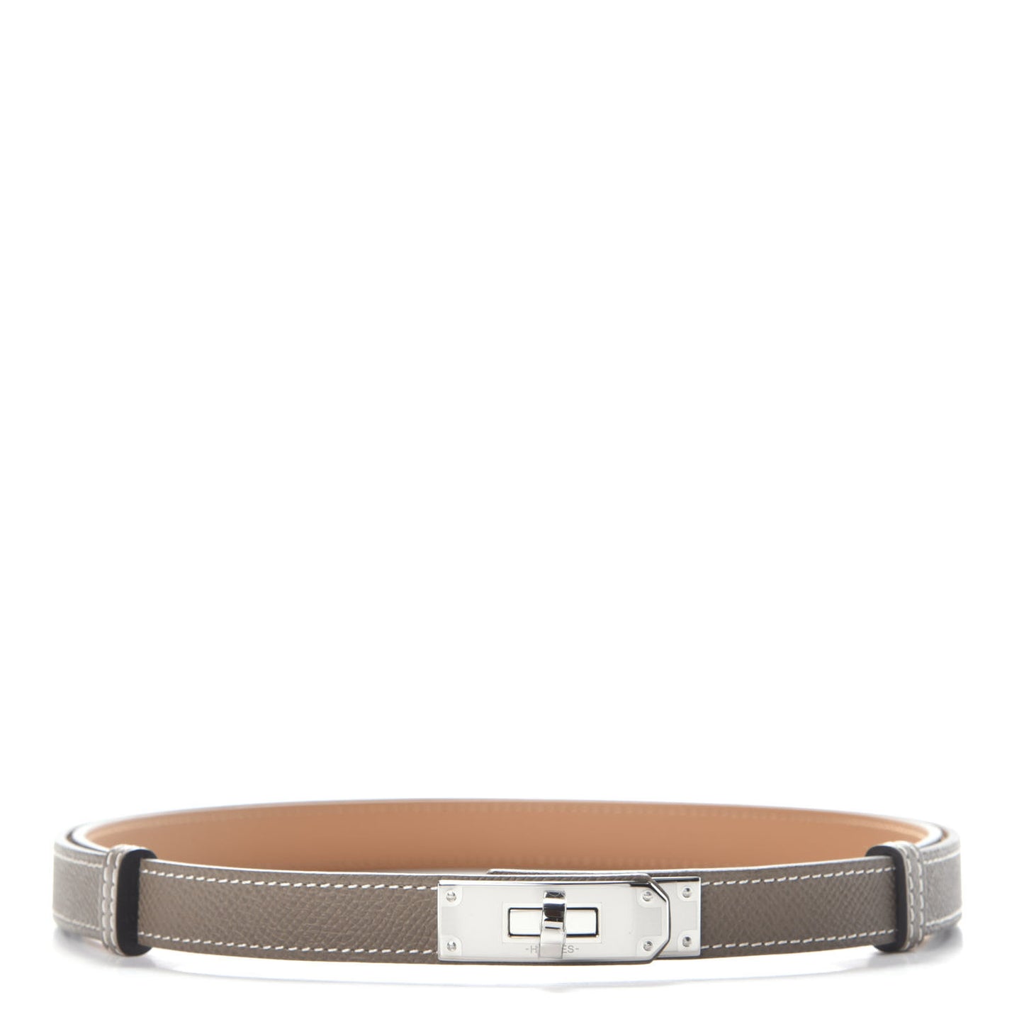 Epsom Kelly Belt Etoupe