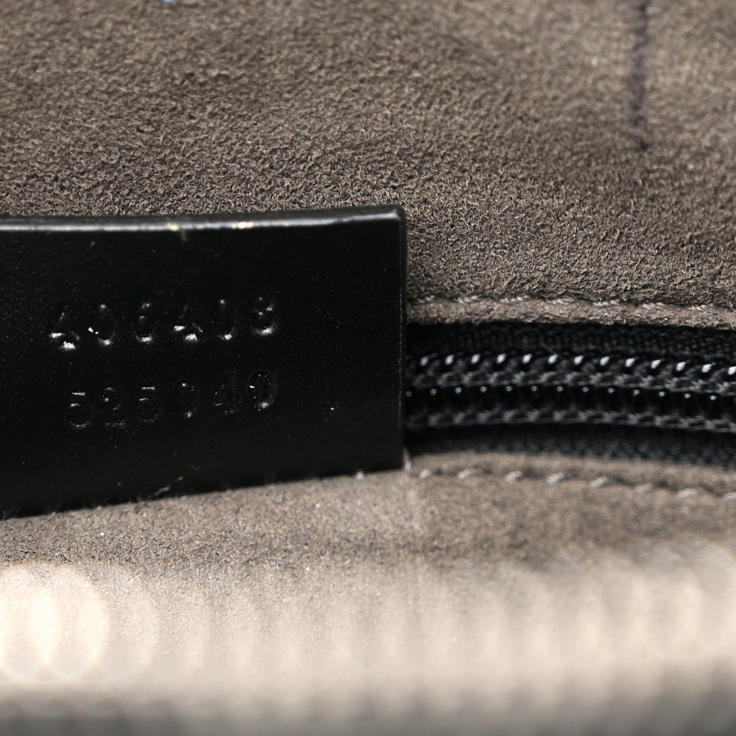 Guccissima Signature Medium Flat Messenger Bag Black