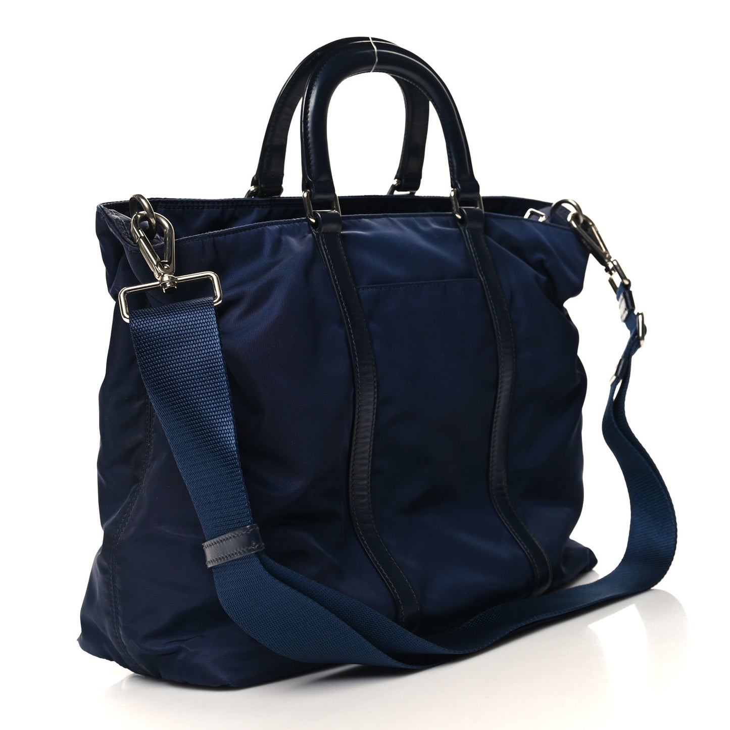 Tessuto Nylon Vitello Tote Baltico