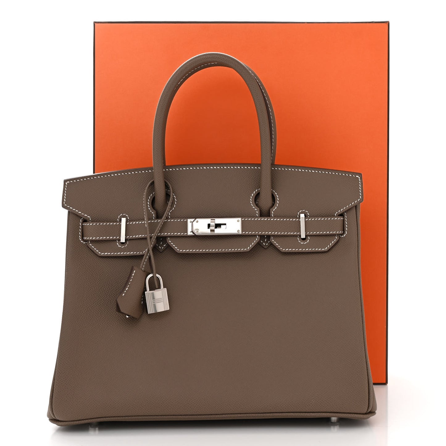 Epsom Birkin 30 Etoupe