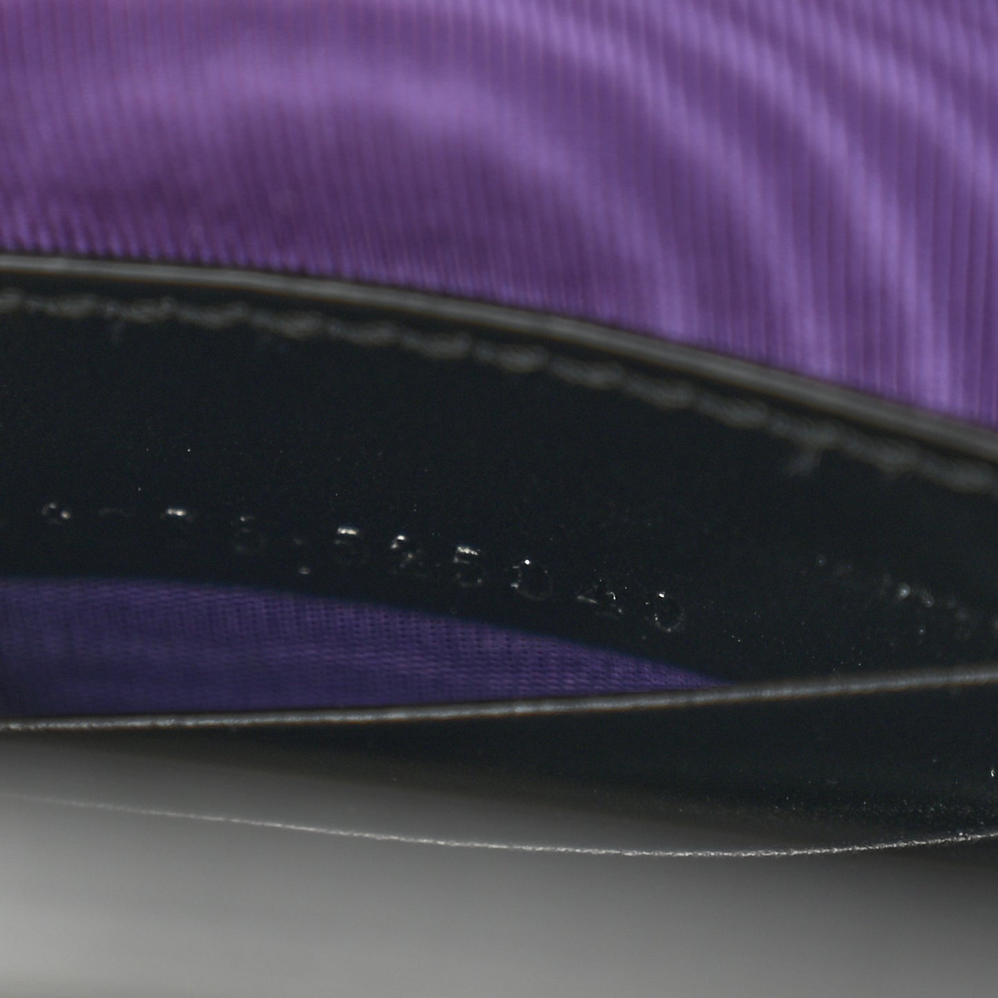 Nylon Calfskin Enamel GG Matelasse Mini Top Slip Handle Crossbody Bag Black