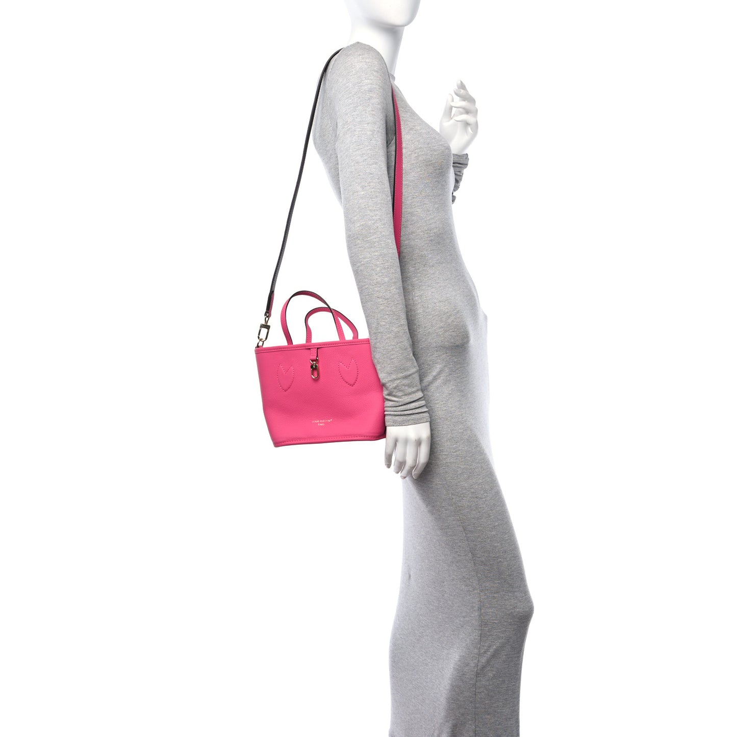 Monogram Neverfull Inside Out Bandouliere BB Rose Pondichery