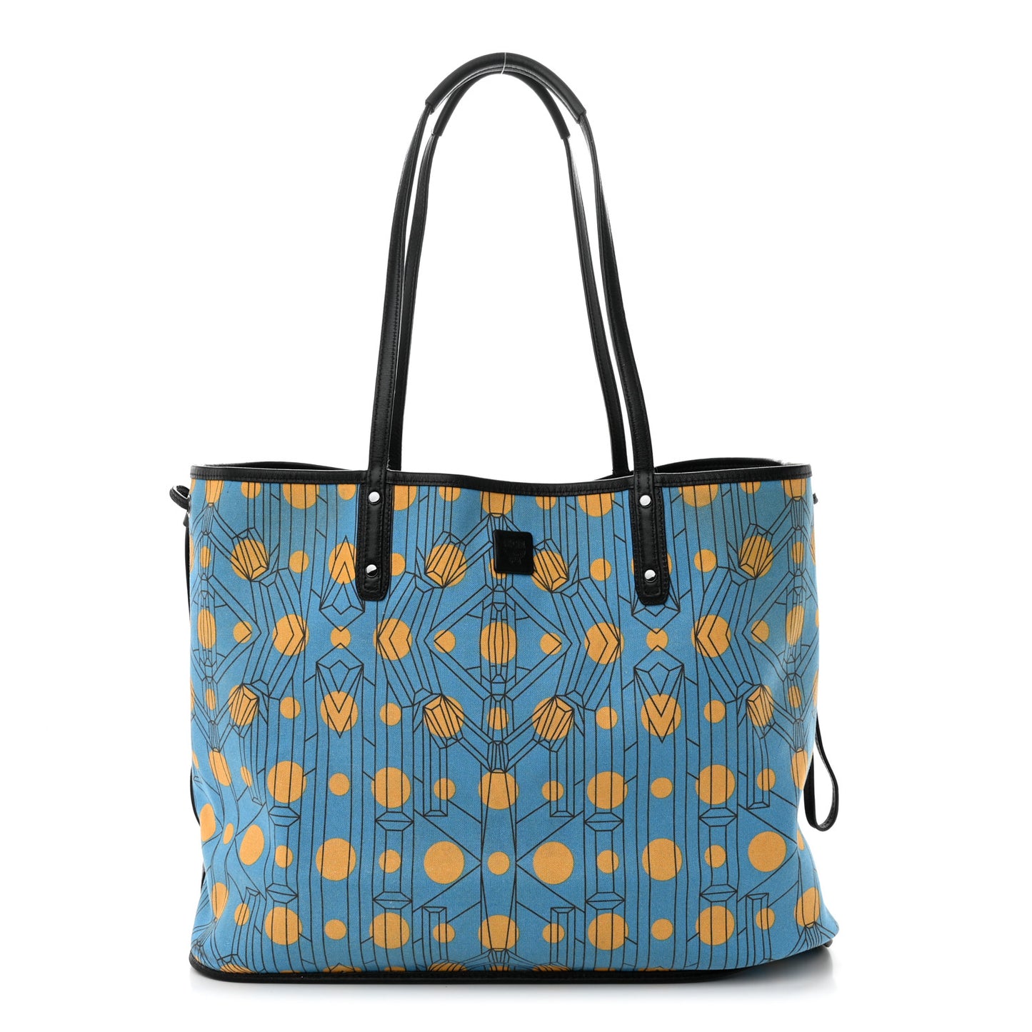 Visetos Large Reversible Shopper Tote Black