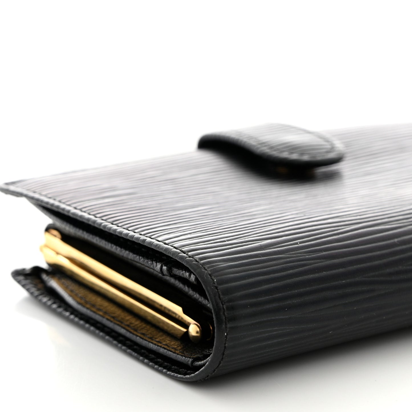 Epi French Purse Wallet Black