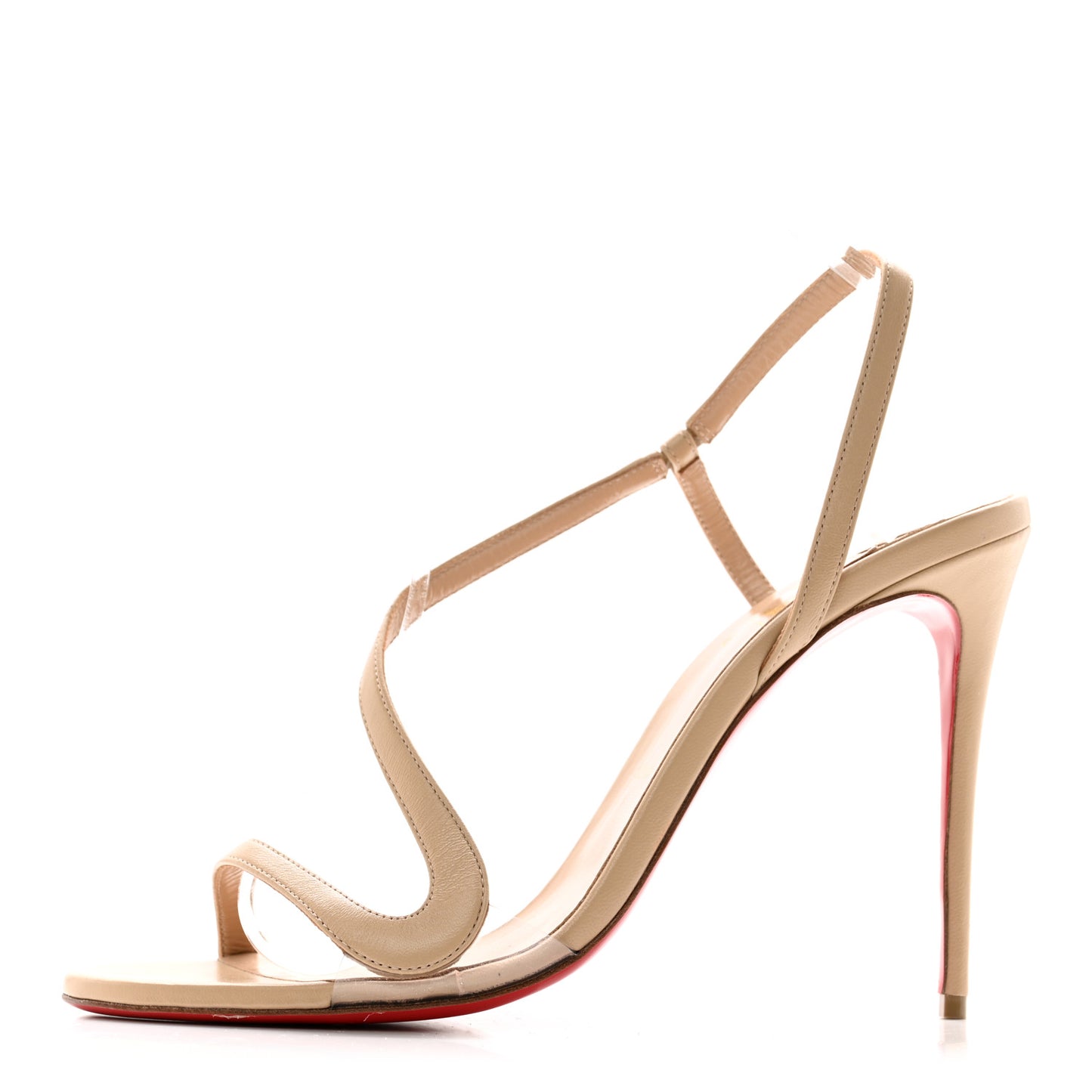 Nappa Rosalie 100 Sandals 41 Nude
