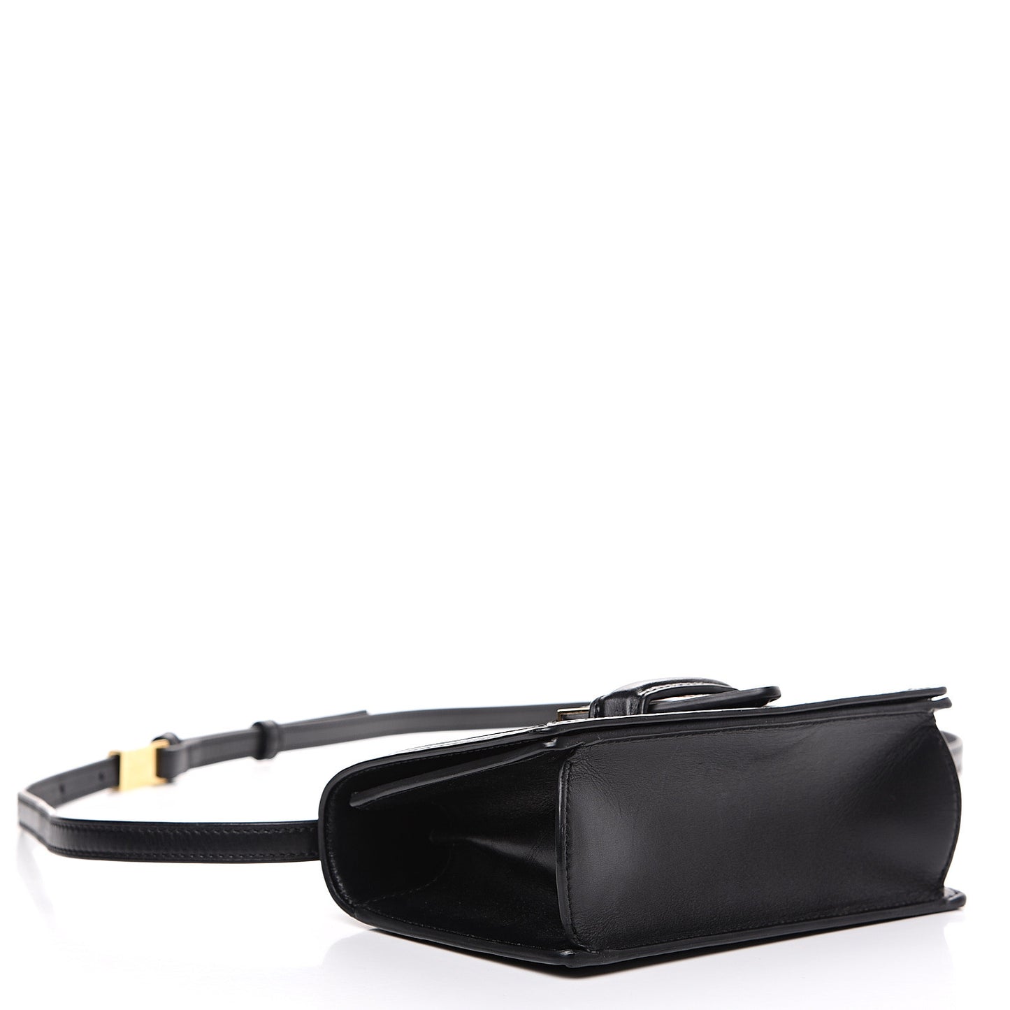 Calfskin Small Barcelona Shoulder Bag Black