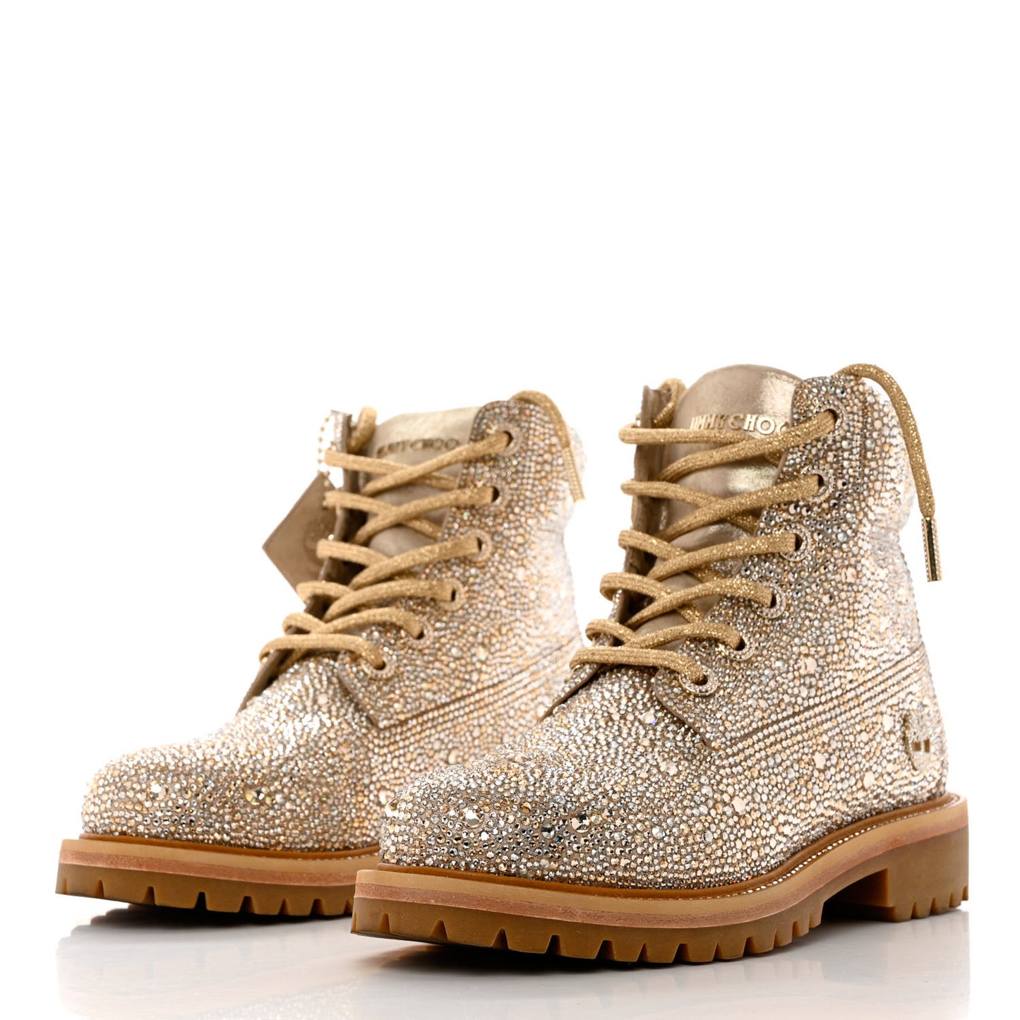 X TIMBERLAND Swarovski Crystal Ankle Boots 9