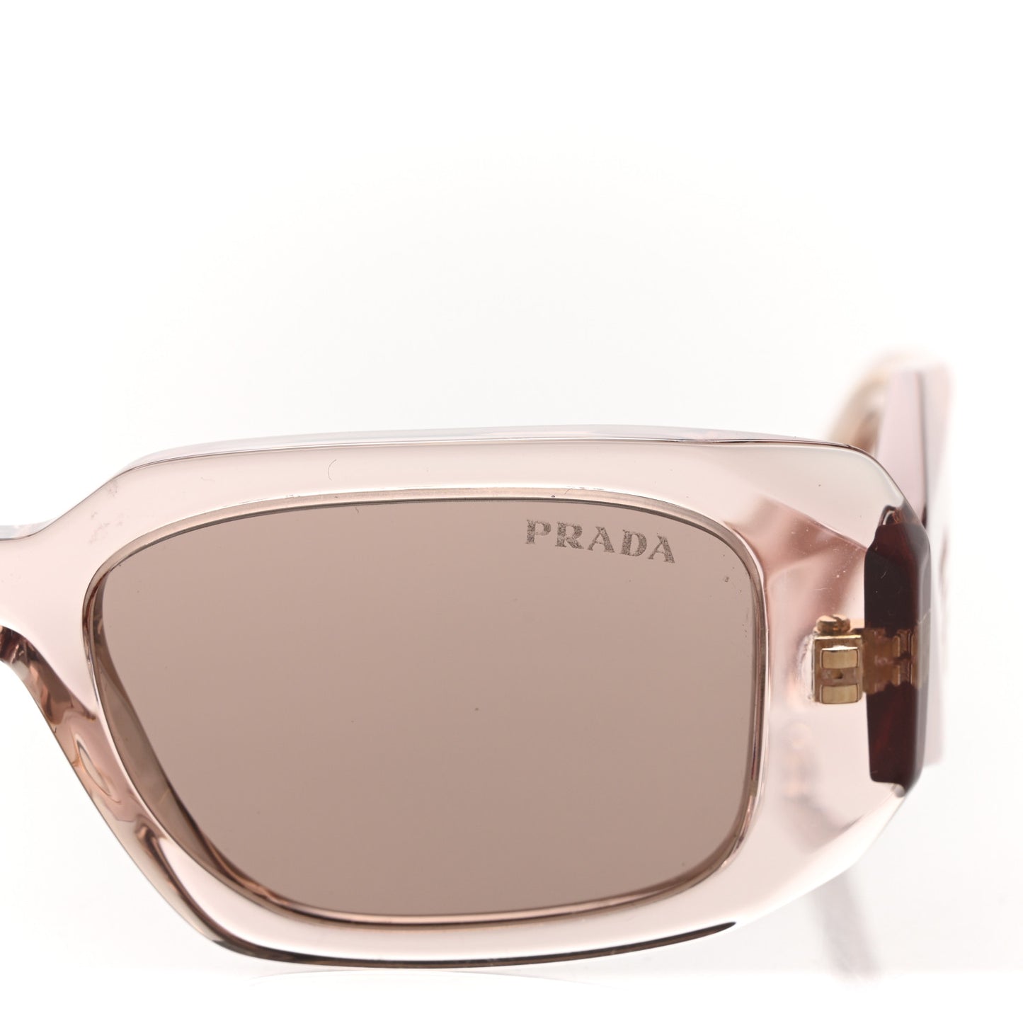 Acetate Symbole Sunglasses SPR 17W Transparent Pink