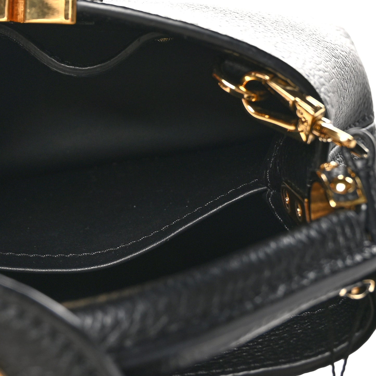 Taurillon Mini Capucines Black