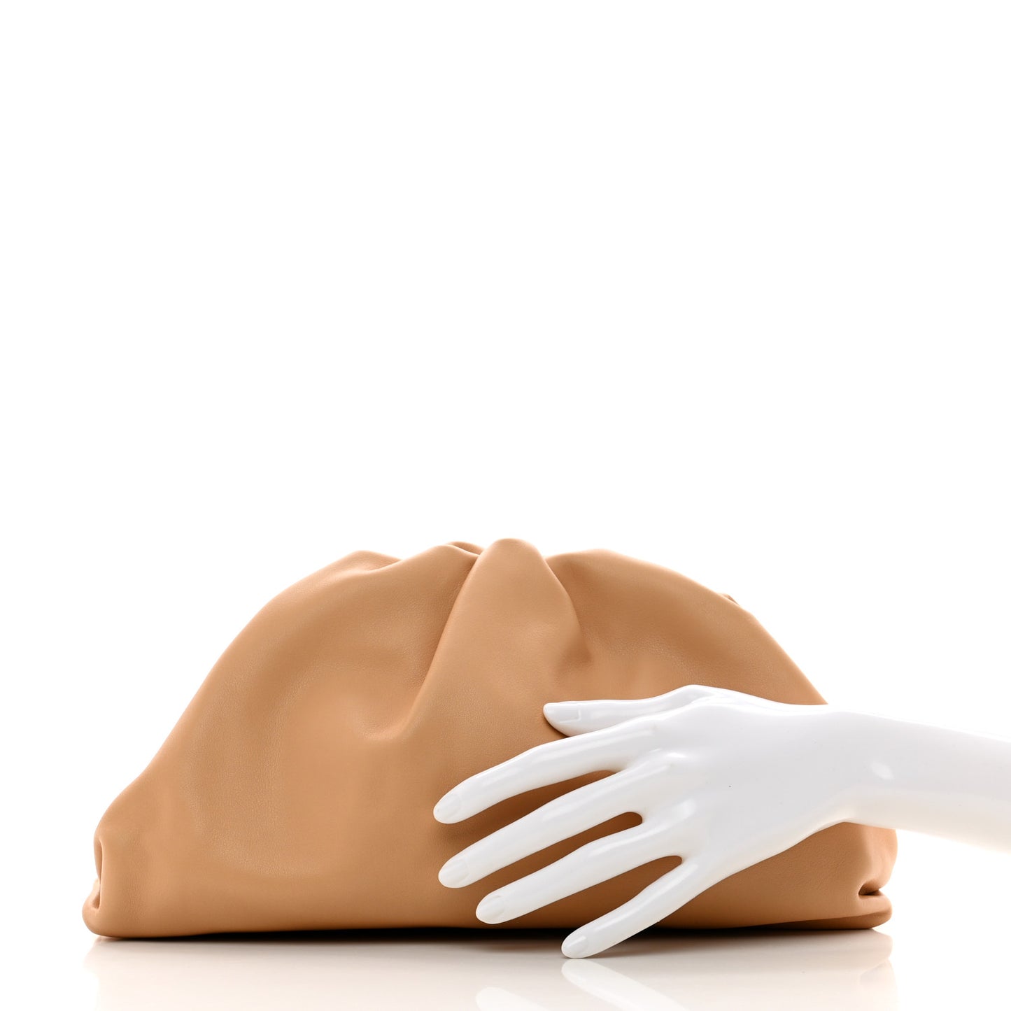 Calfskin Teen Pouch Almond