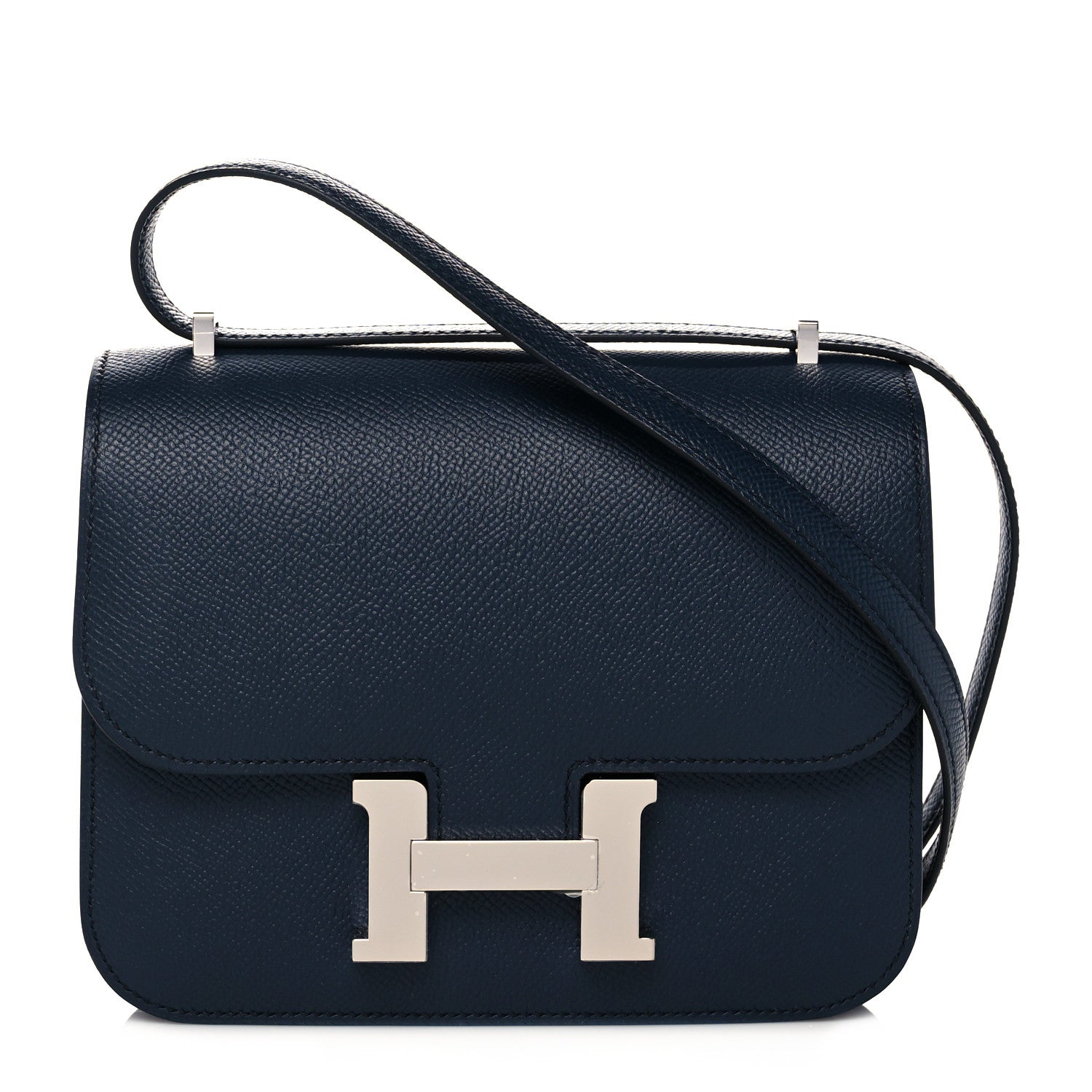 Hermes Epsom Constance 18 Bleu Indigo 1 of 9