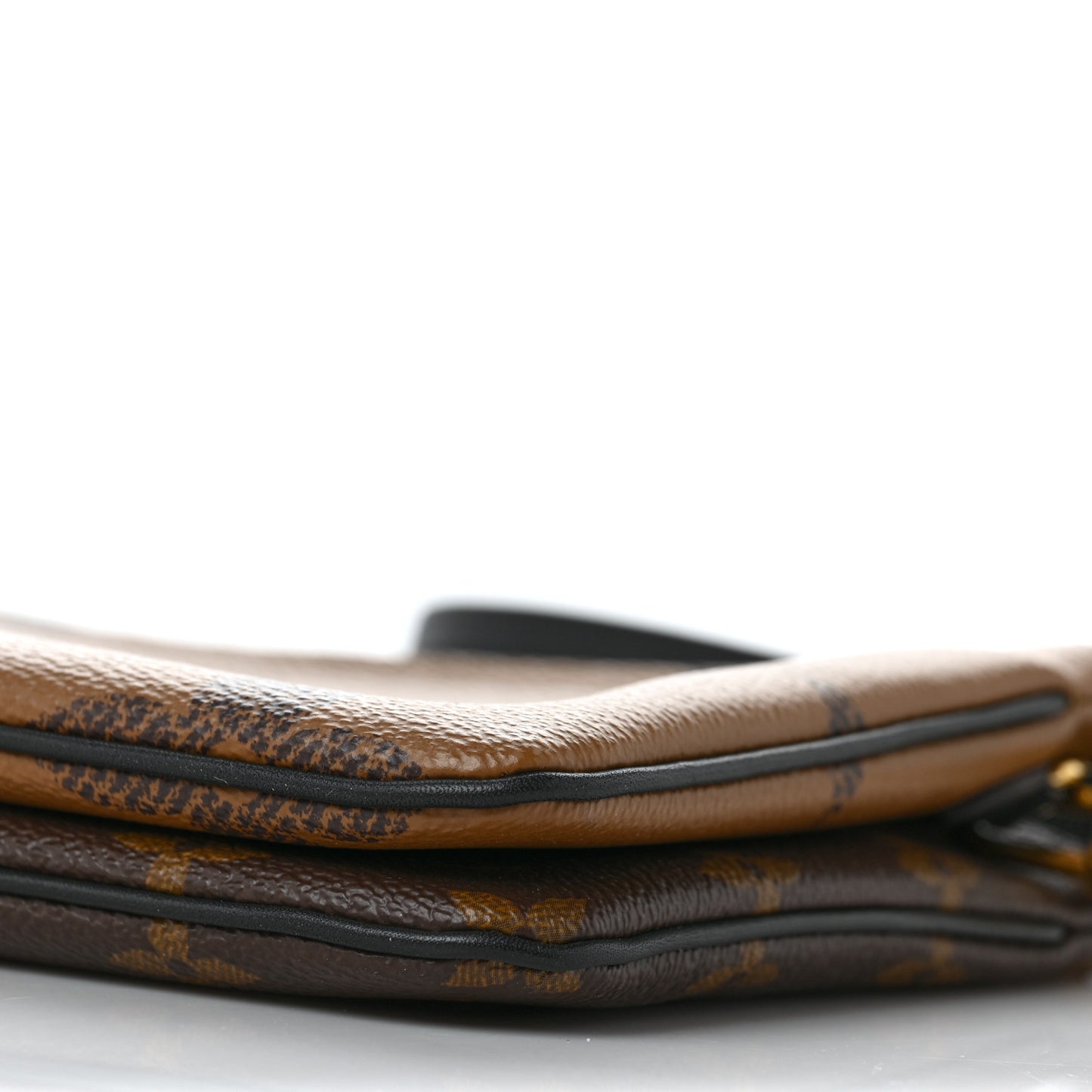 Reverse Monogram Giant Double Zip Pochette