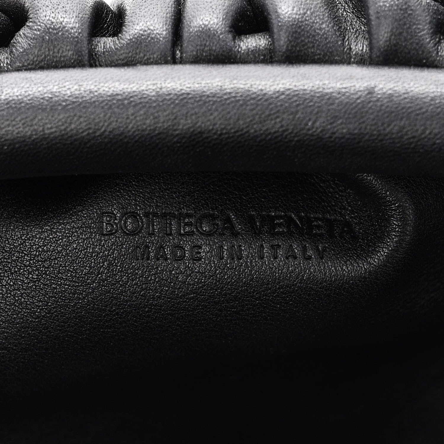 Bottega Veneta Butter Calfskin The Mini Pouch Black 6 of 10