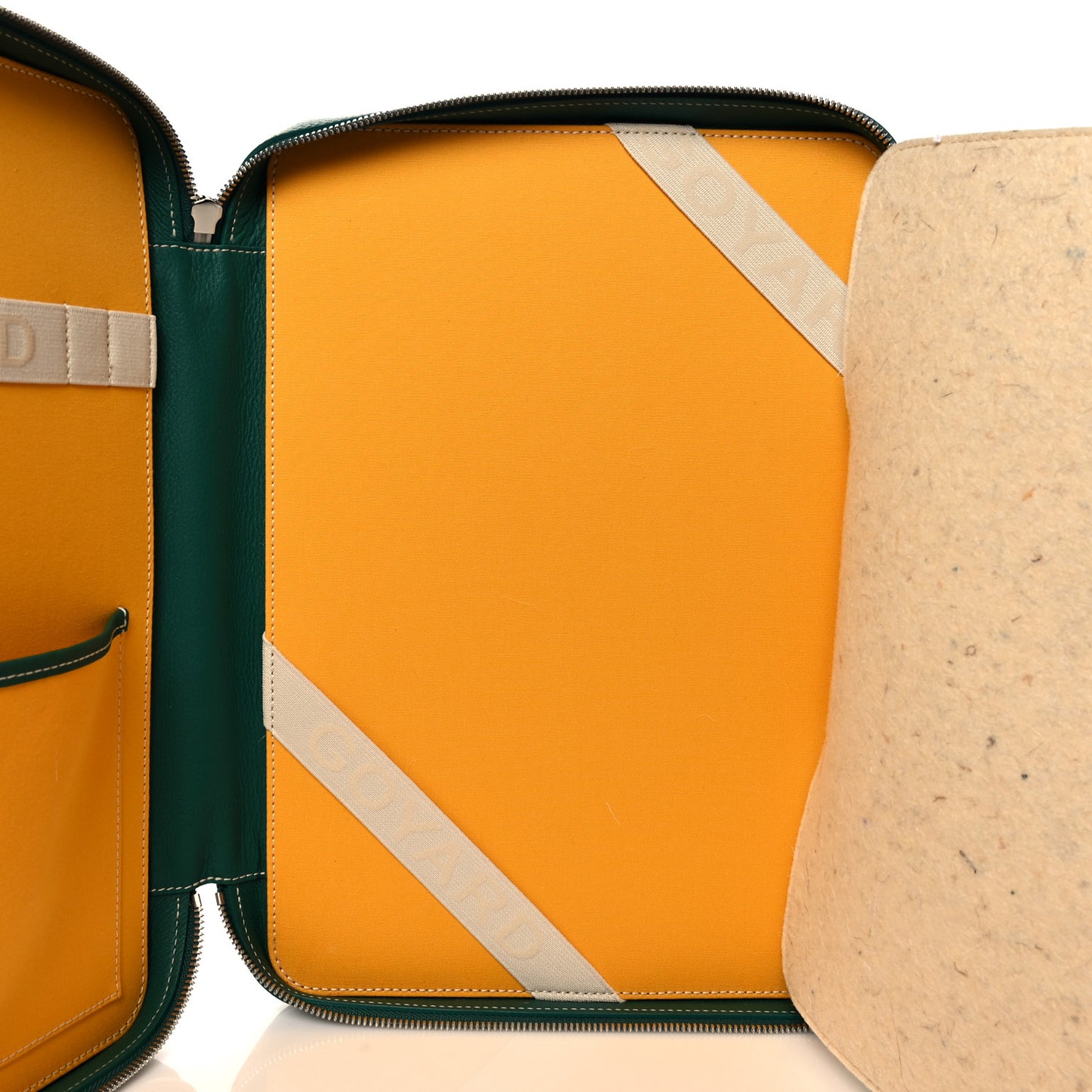 Goyardine Universal Companion Portfolio Green