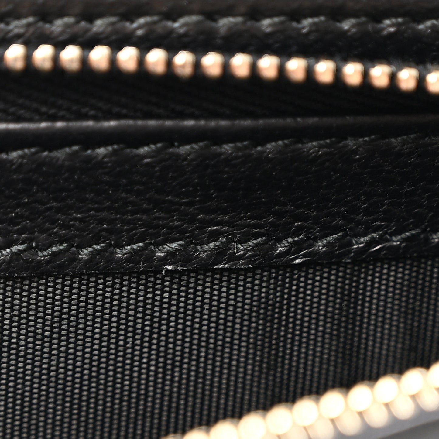 ALEXANDER MCQUEEN Calfskin Studded Wallet on Chain Black