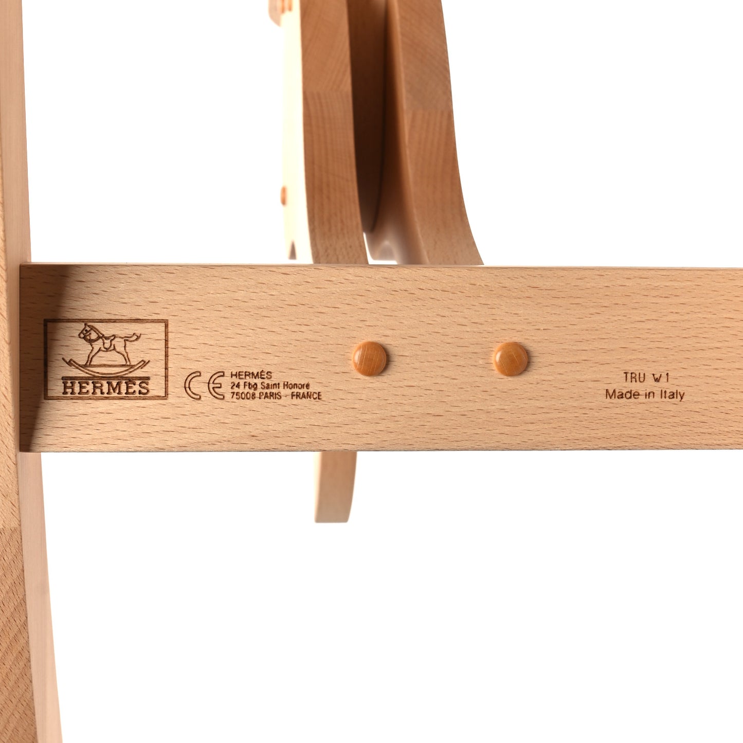 Beechwood Rocking Horse Naturel