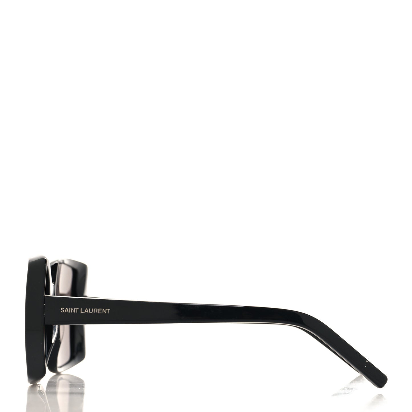 Acetate Square Sunglasses SL451 Black