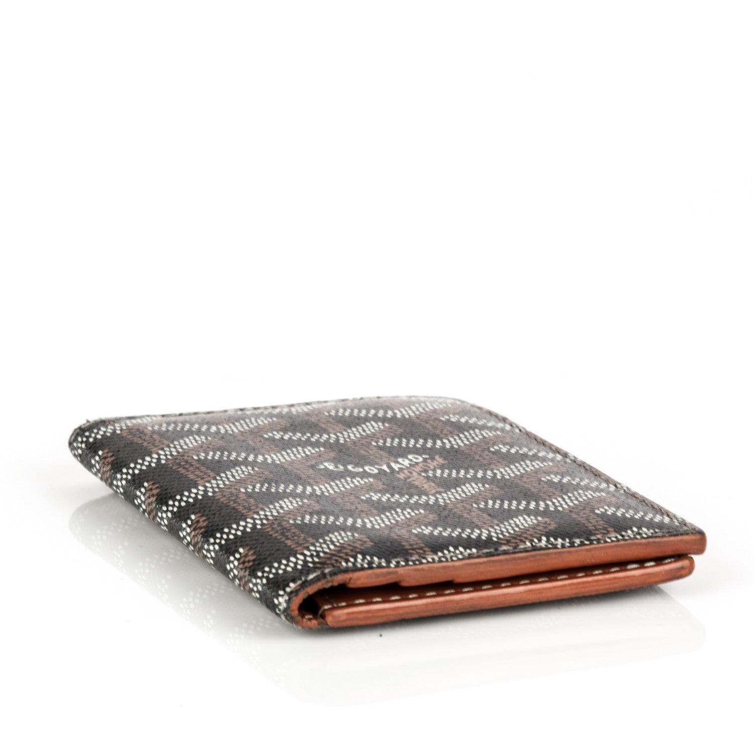 Goyard Goyardine Saint Marc Folding Card Case Black 4 of 7
