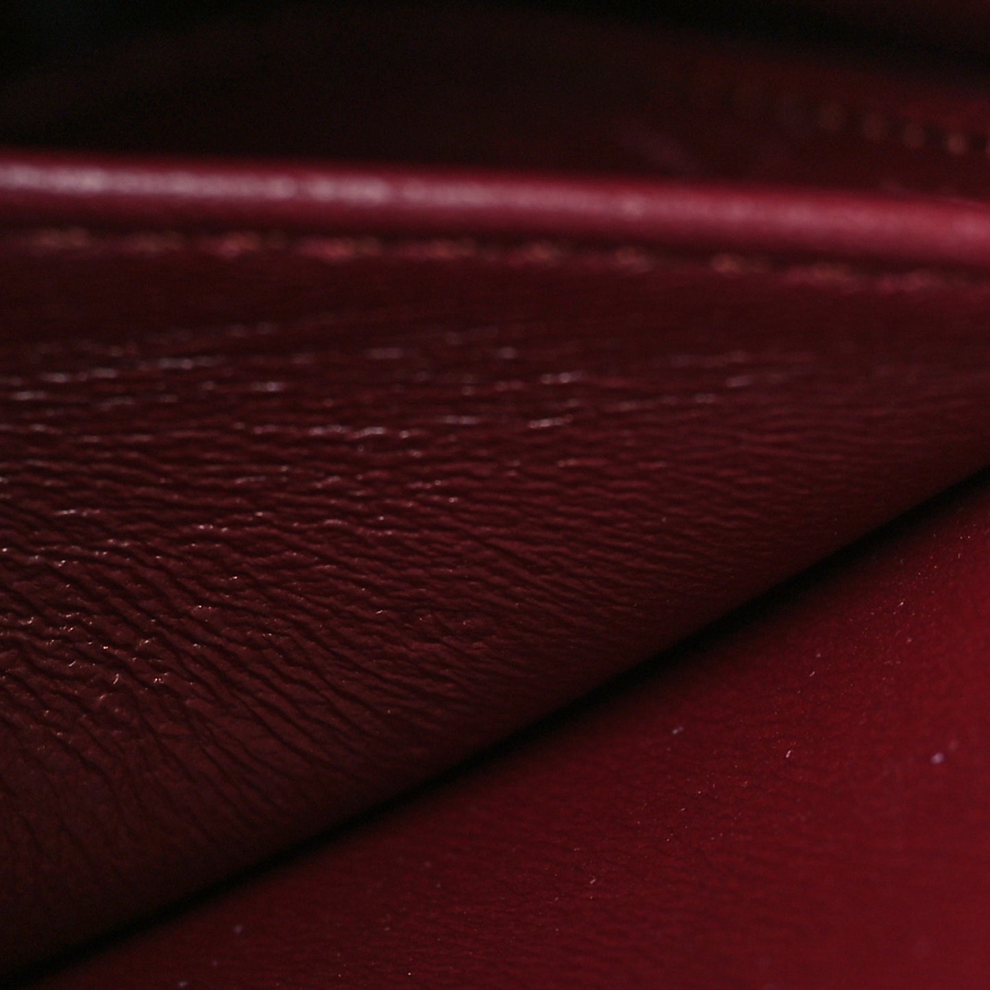 Box Calfskin Teen Classic Box Flap Bag Burgundy