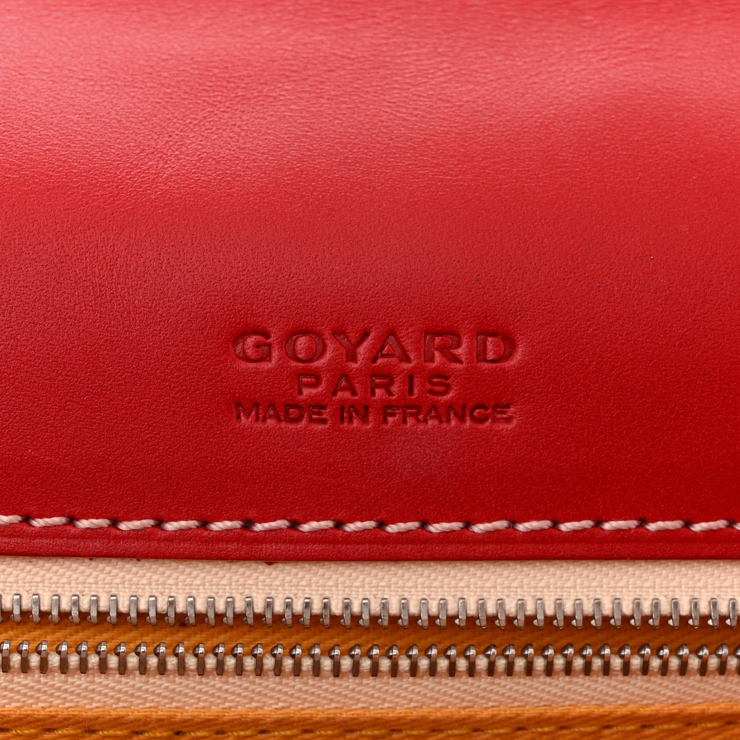 Goyardine Belvedere PM Messenger Bag Red