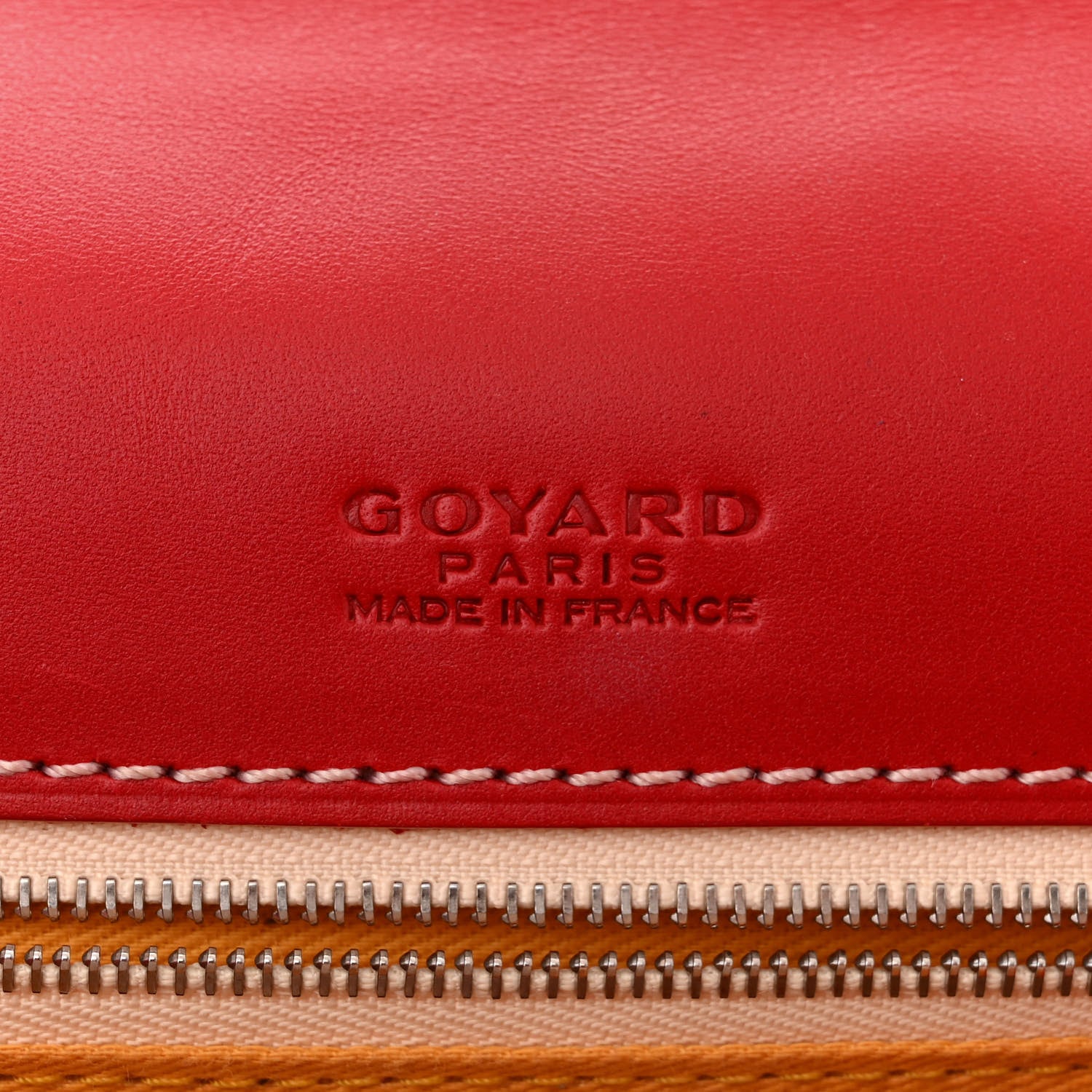 Goyard Goyardine Belvedere PM Messenger Bag Red 6 of 9