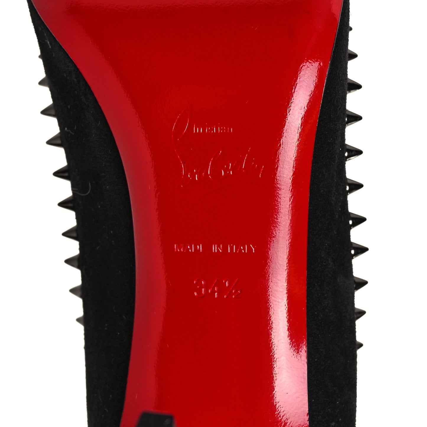 Veau Velours Anjalina 85 Pumps 34.5 Black Gun