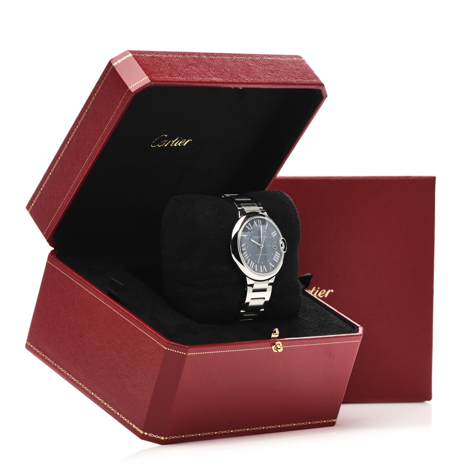 Cartier Stainless Steel 40mm Ballon Bleu De Cartier Automatic Watch Blue 5 of 5