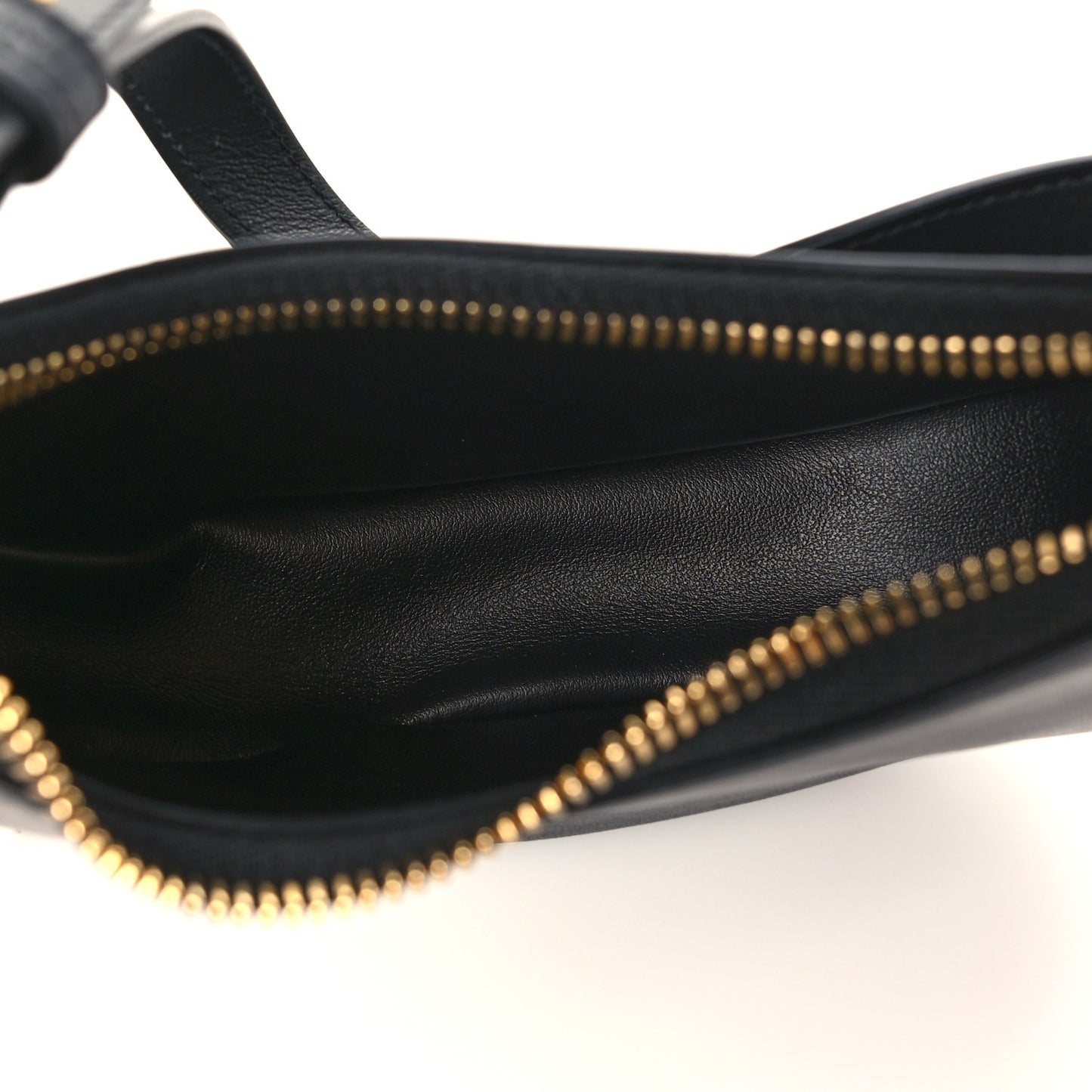 Smooth Calfskin Mini Ava Shoulder Bag Black