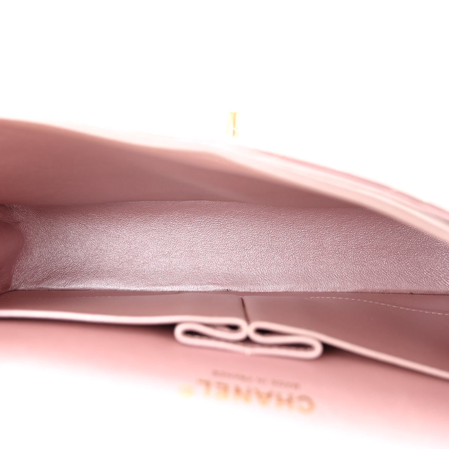 Chanel Iridescent Calfskin Quilted Medium Double Flap Light Pink 5 of 12