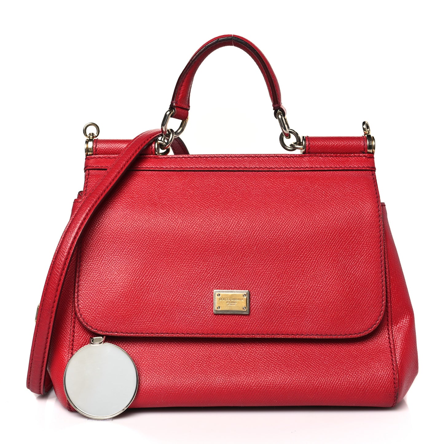 Dauphine Medium Miss Sicily Satchel Dark Red