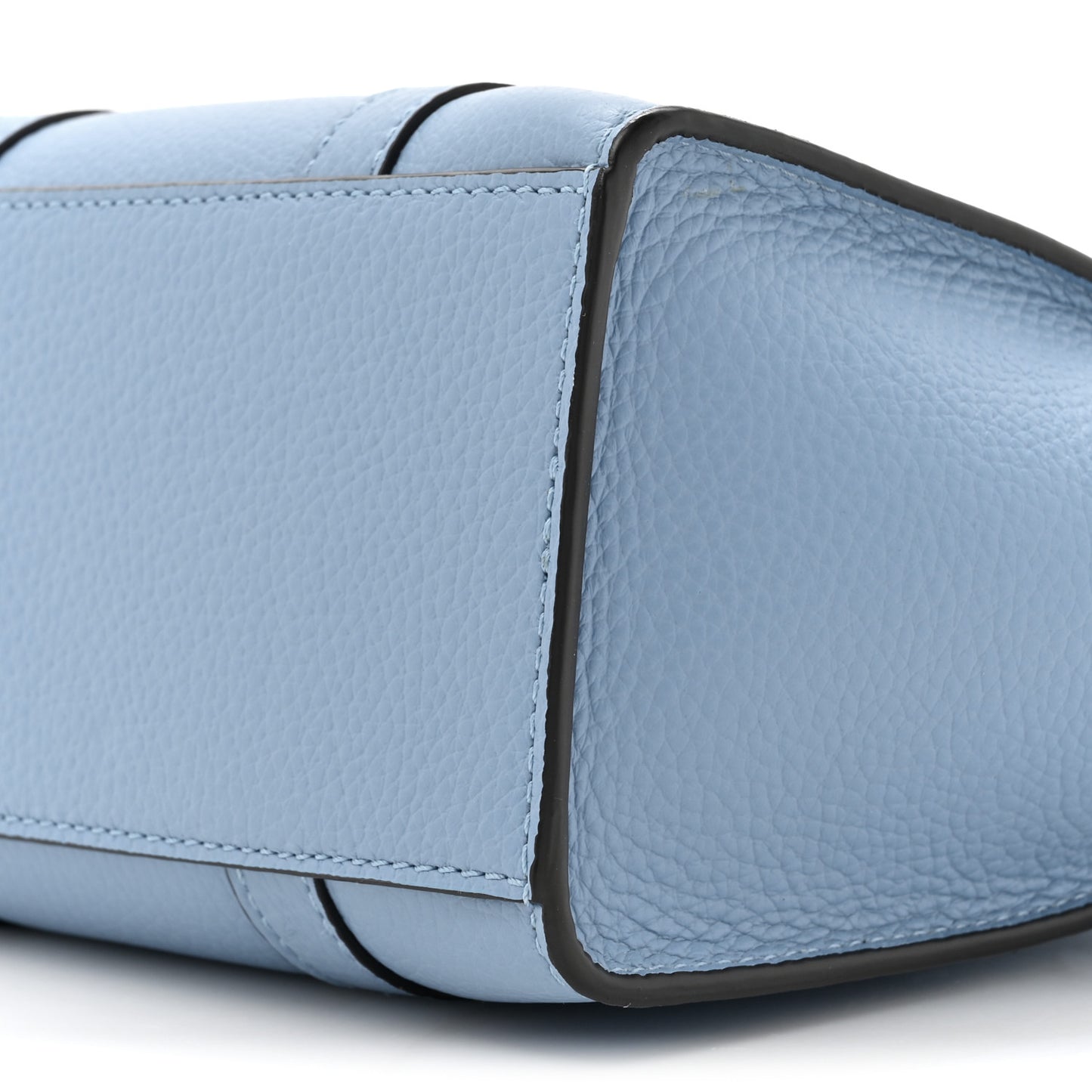 Small Classic Grain Micro Zipped Bayswater Pale Slate