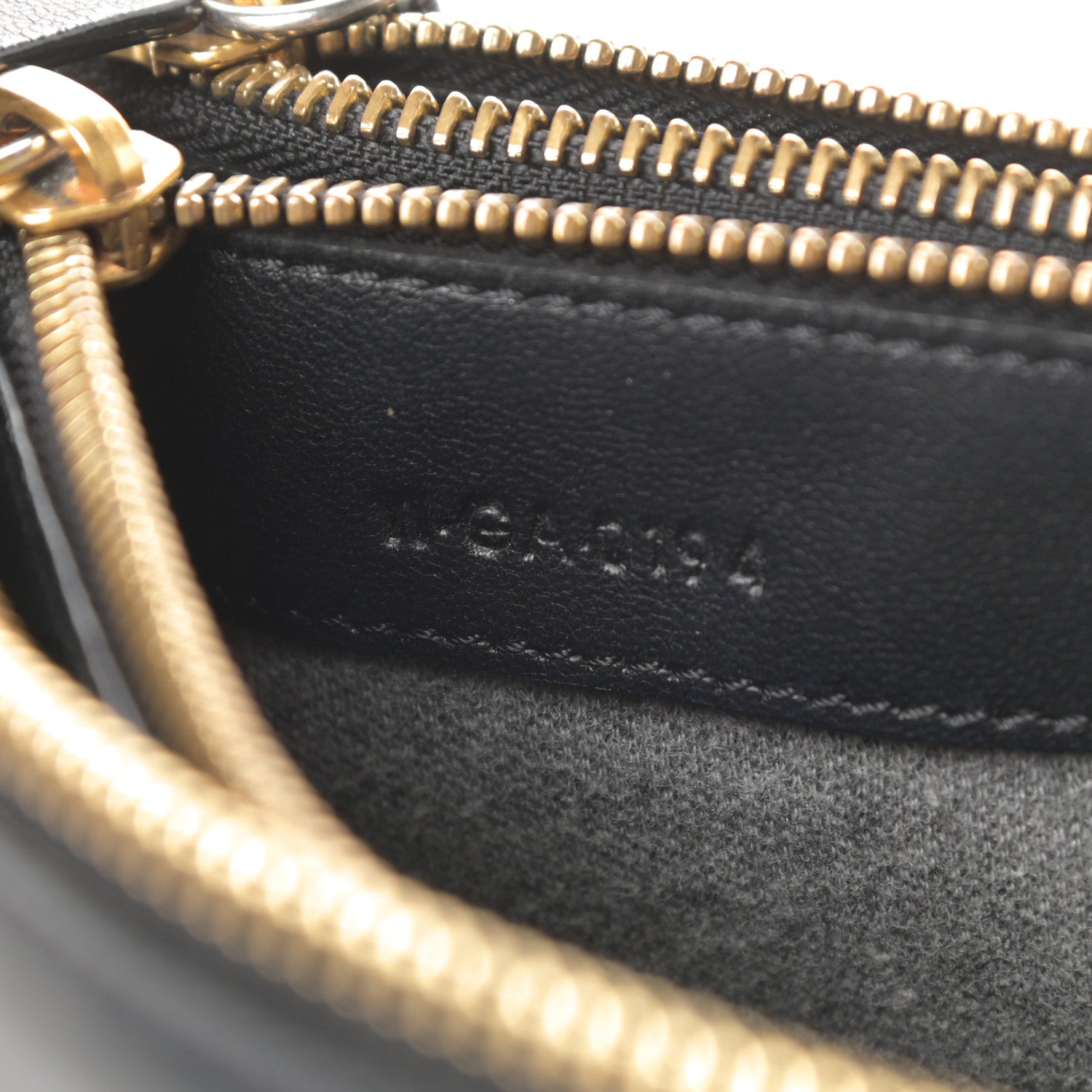 Celine Lambskin Small Trio Crossbody Bag Black 9 of 16