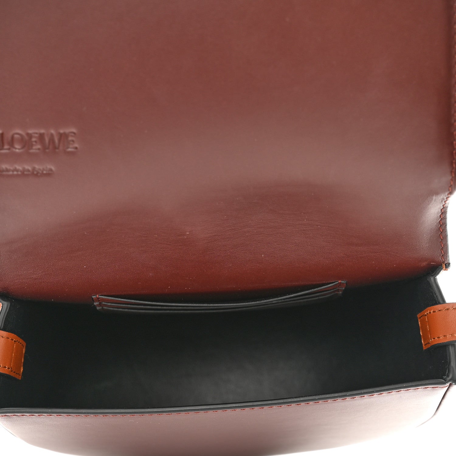 Loewe Soft Calfskin Heel Duo Cognac Tan 5 of 11