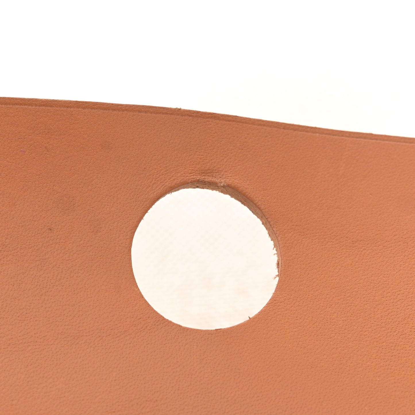 Toile Vache Calfskin Herbag 30 PM Natural