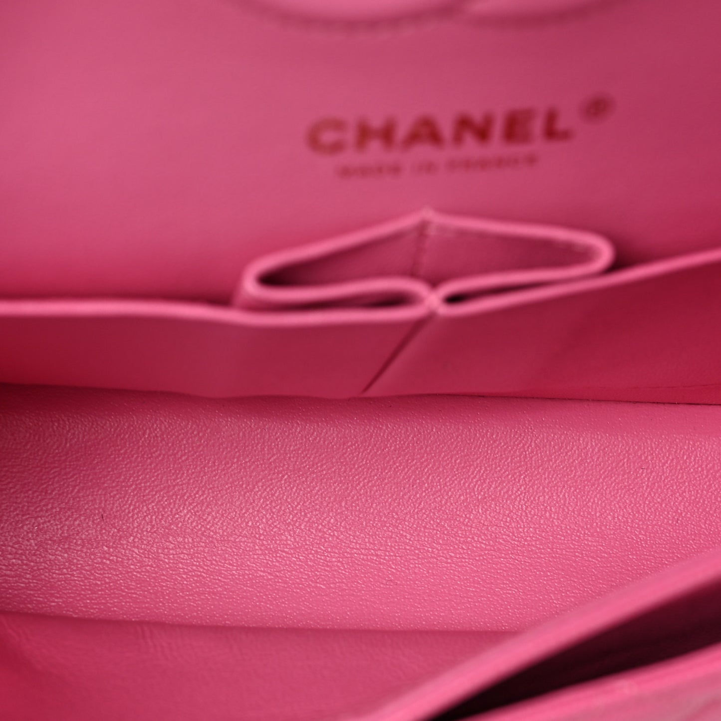 Caviar Quilted Small Double Flap Pink