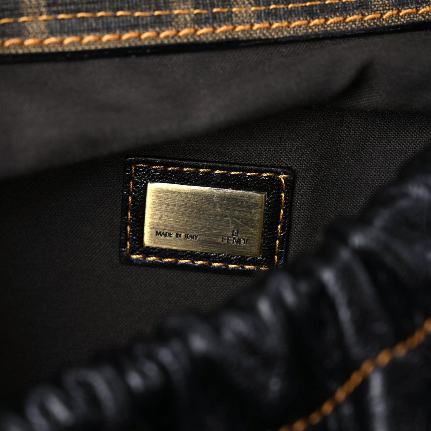 Lambskin Small Magic Bag Black