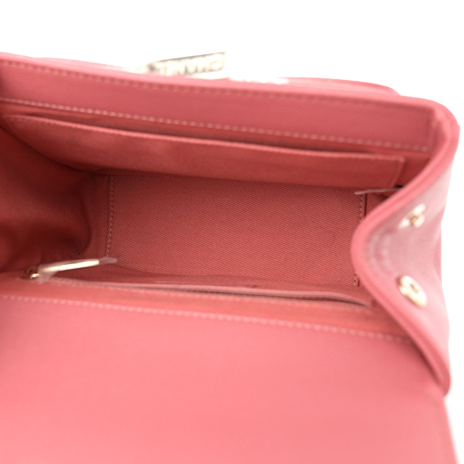 Chanel Caviar Quilted Small Business Affinity Flap Dark Pink 5 of 13