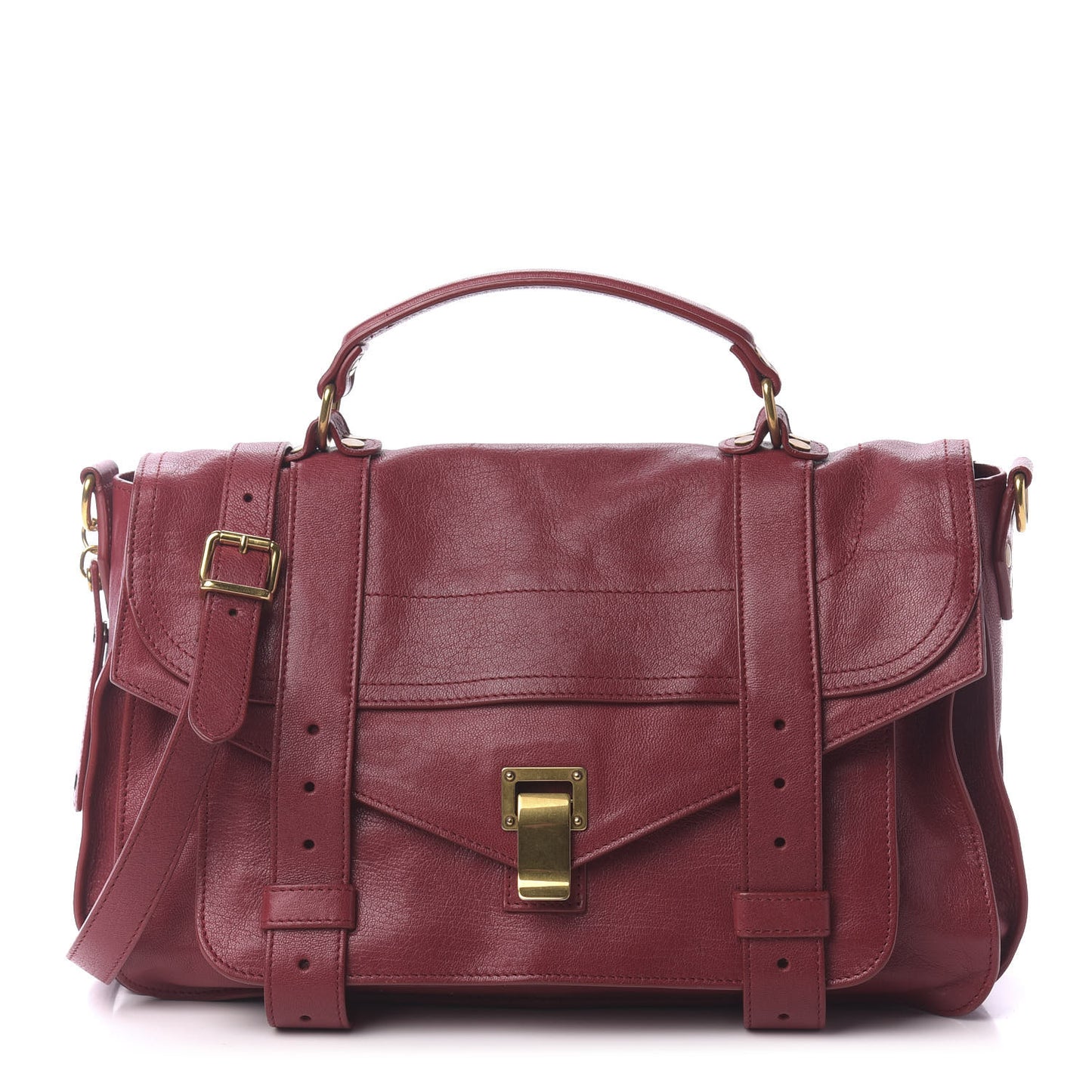 Lambskin Medium PS1 Satchel Chianti