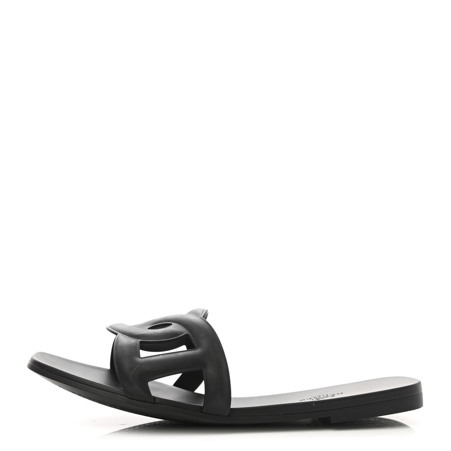 Rubber Aloha Sandals 41 Black
