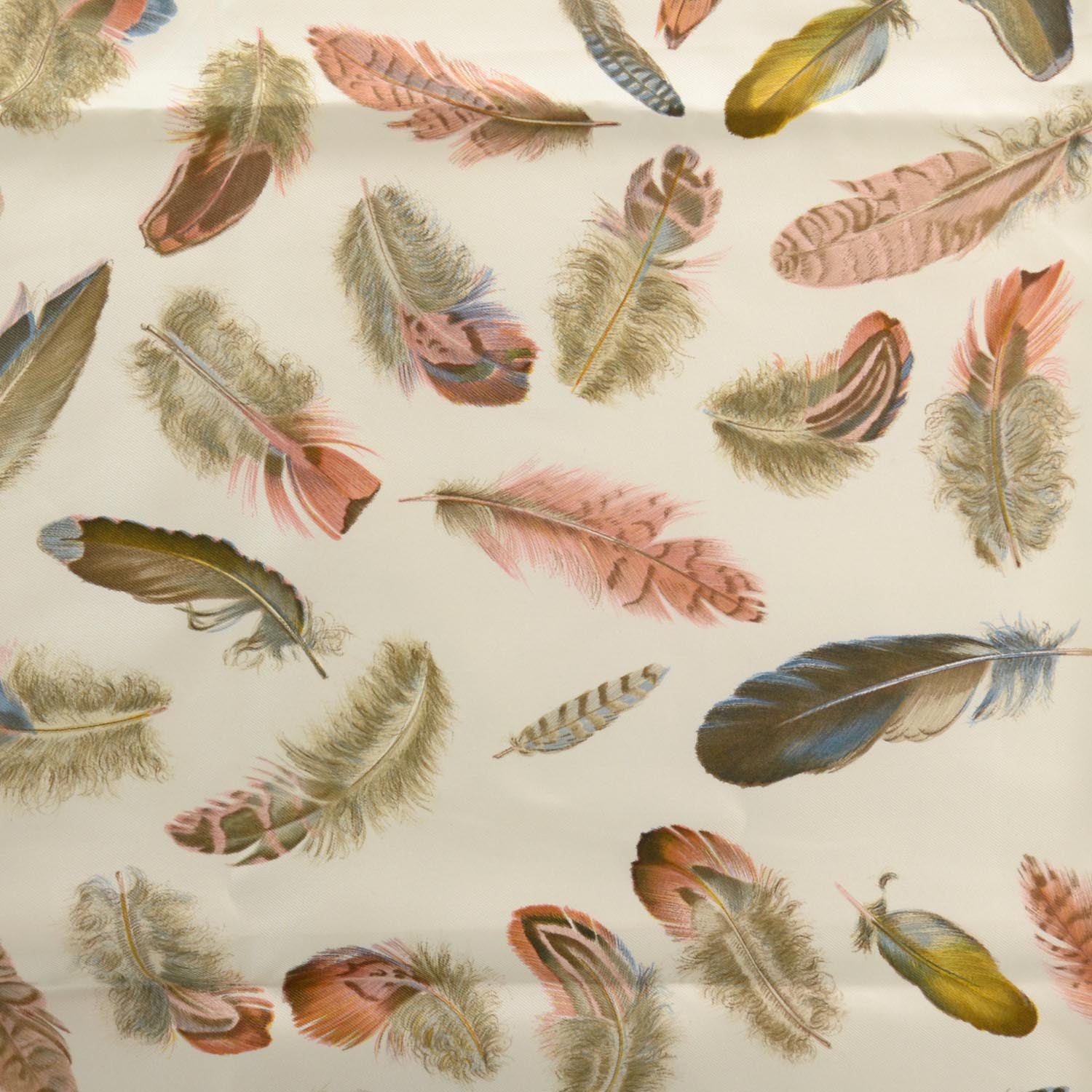 エルメス プチカレ PLUMES（Henri de Linares）スカーフ Hermes Silk Plumes par Henri de Linares Scarf 90 36777 – FASHIONPHILE