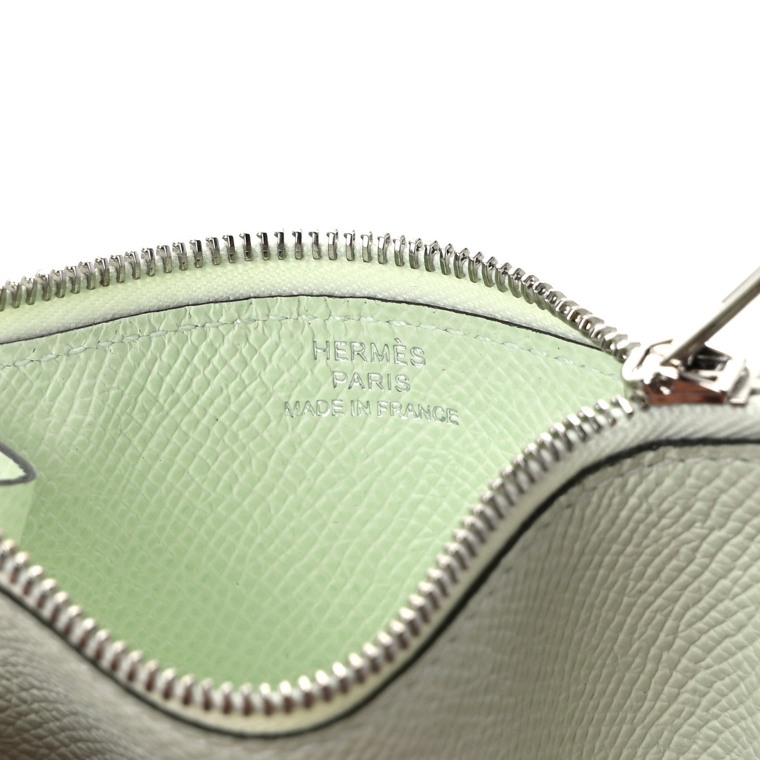 Hermes Epsom Constance Slim Wallet Vert Fizz 9 of 9